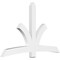Ekena Millwork Davenport Architectural Grade PVC Gable Bracket, 84"W x 52 1/2"H x 4"D x 6"F, 15/12 Pitch GBP084X53X0406DAV00 - alternate 1